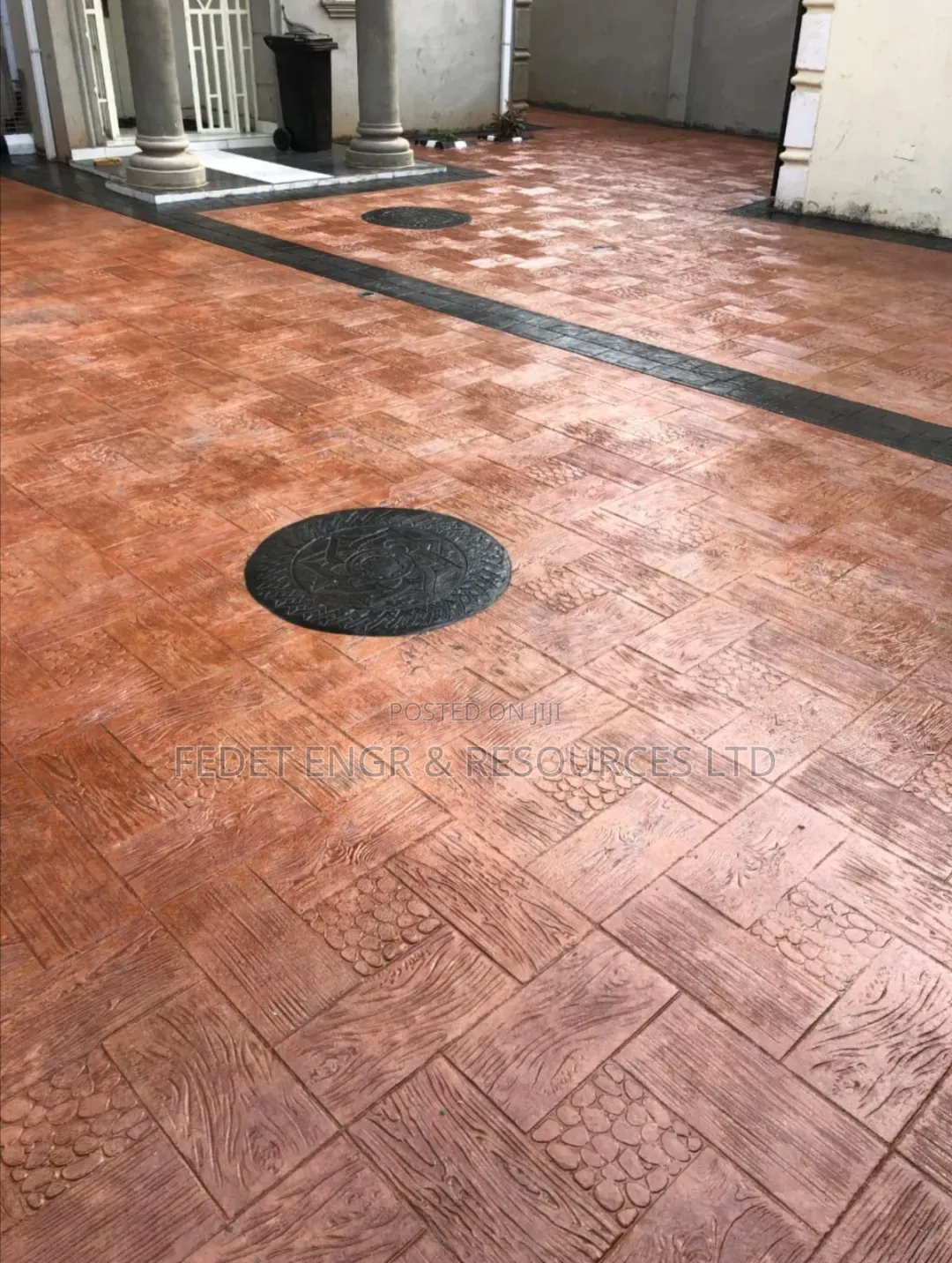 Decorative Stamp Concrete Flooring