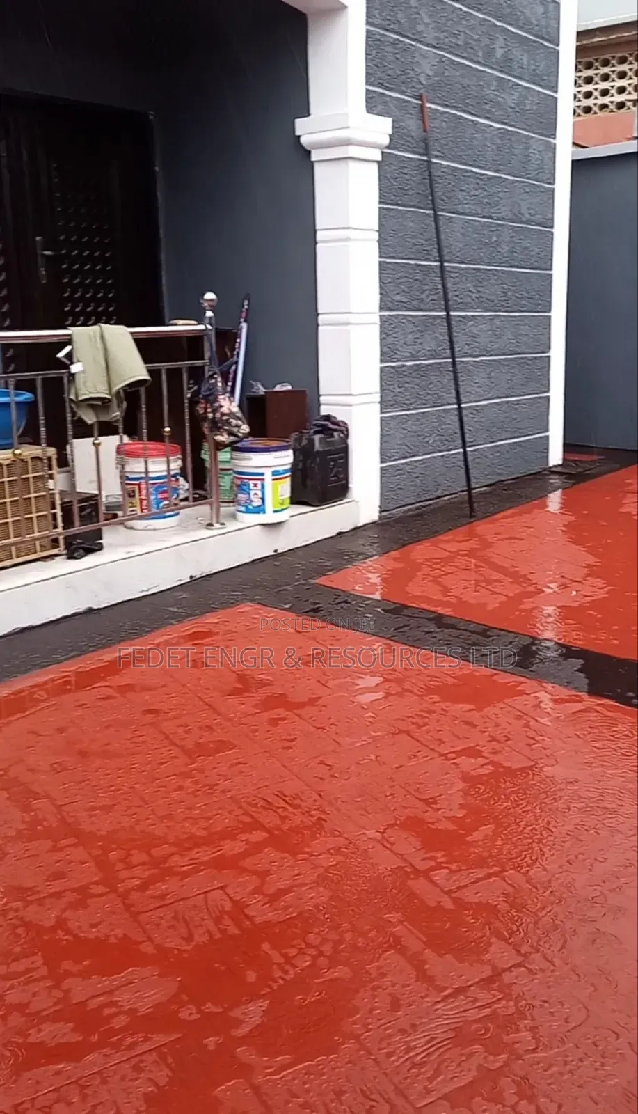 Decorative Stamp Concrete Flooring