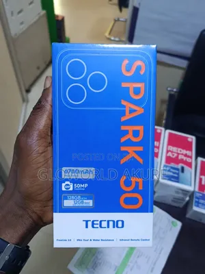 New Tecno Spark 50 128 GB Gray