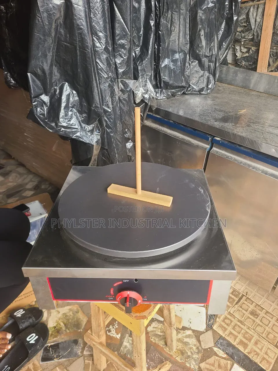 Single Face Gas Crepe Maker