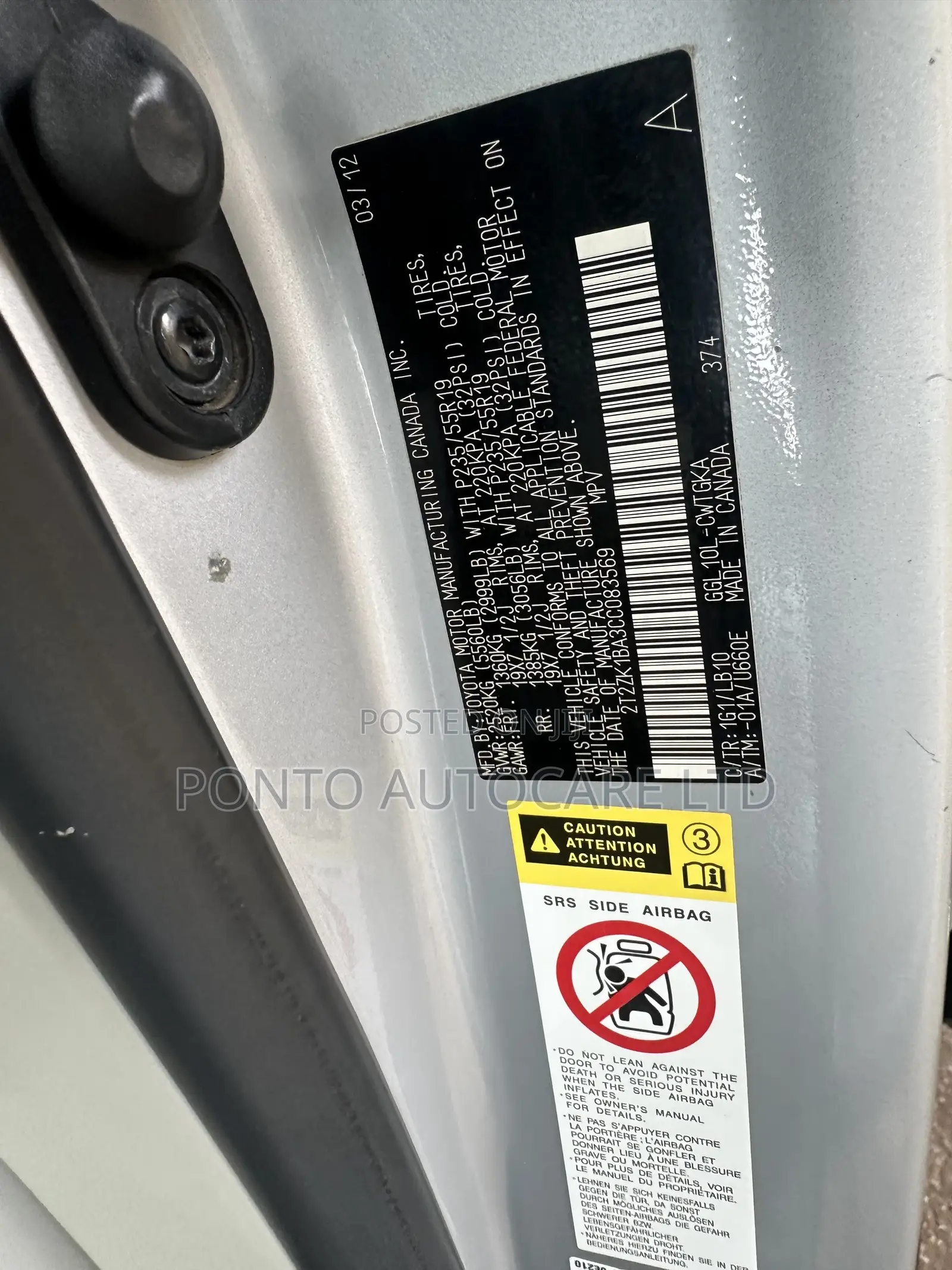 Lexus RX 350 AWD 2012 Silver