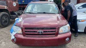 Toyota Highlander 2004 Burgundy