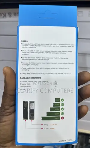 M.2 SSD to Usb 3.1 Enclosure