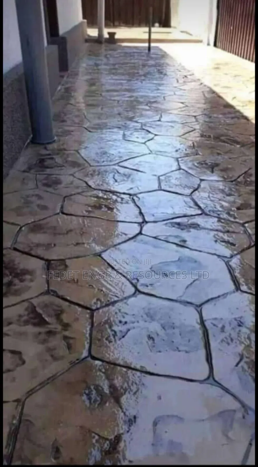 Pattern Concrete Stamp Flooring