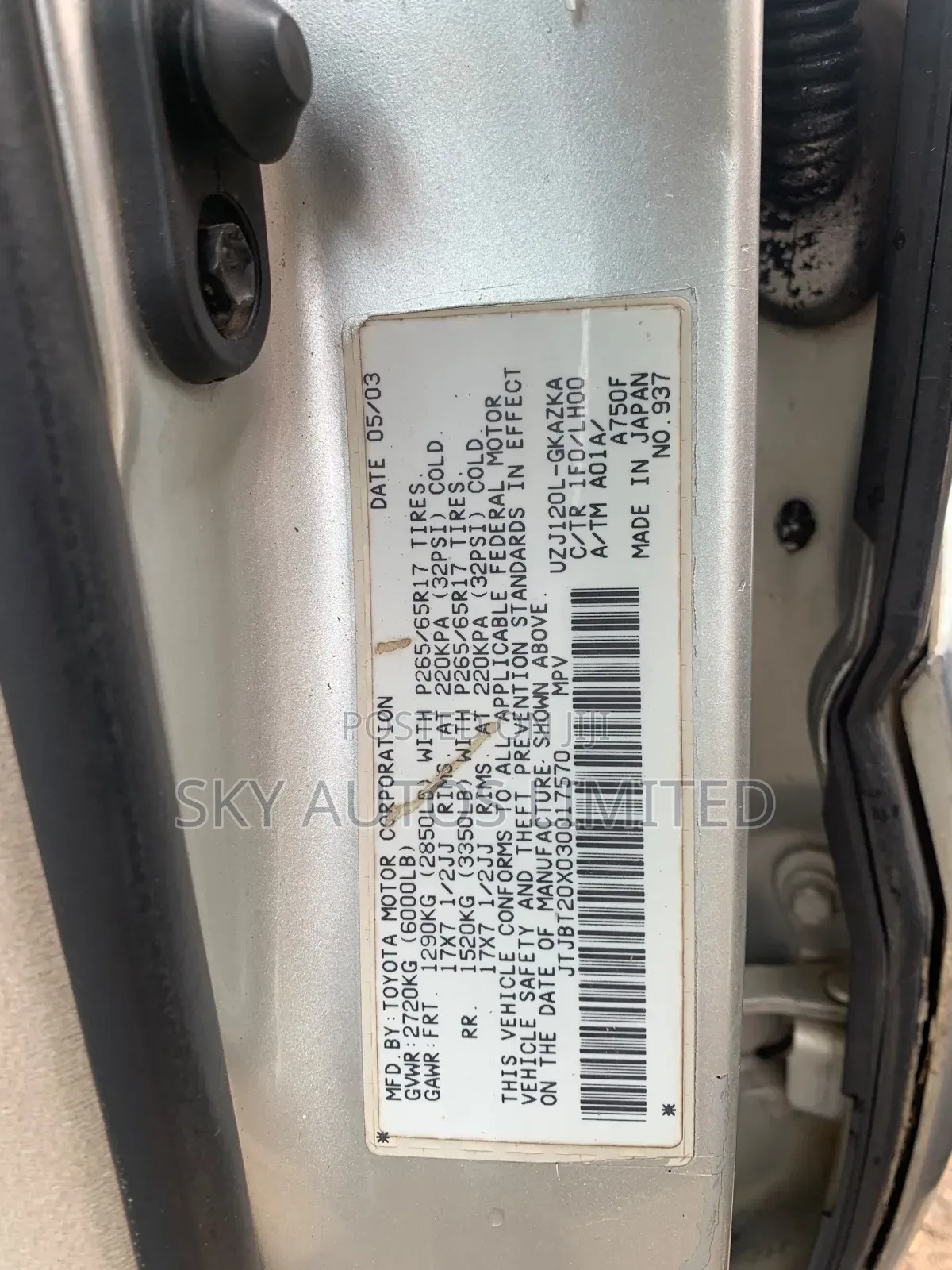 Lexus GX 2008 Silver