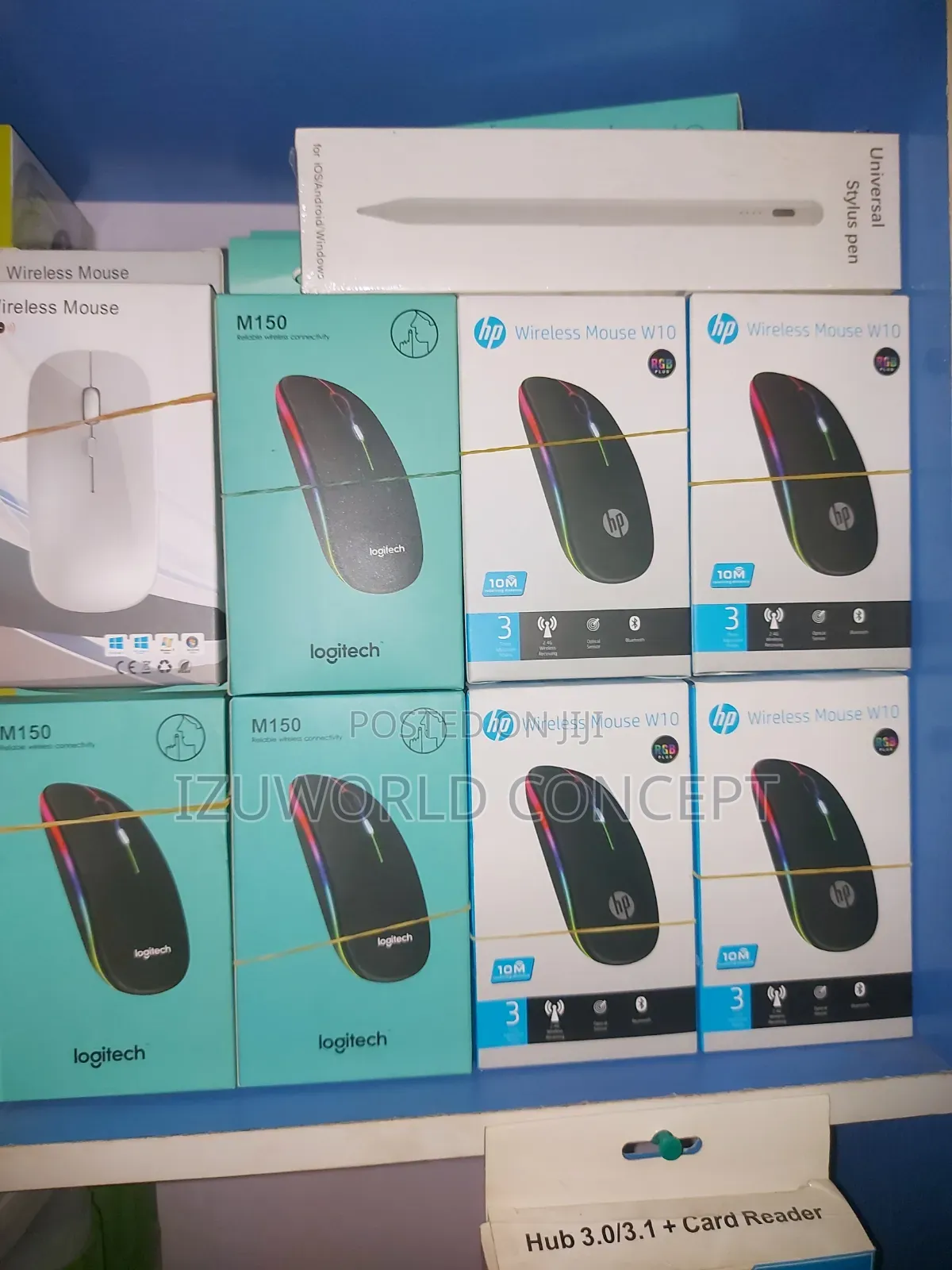 Rechargeable Wireless Mouse Hp and Logitech