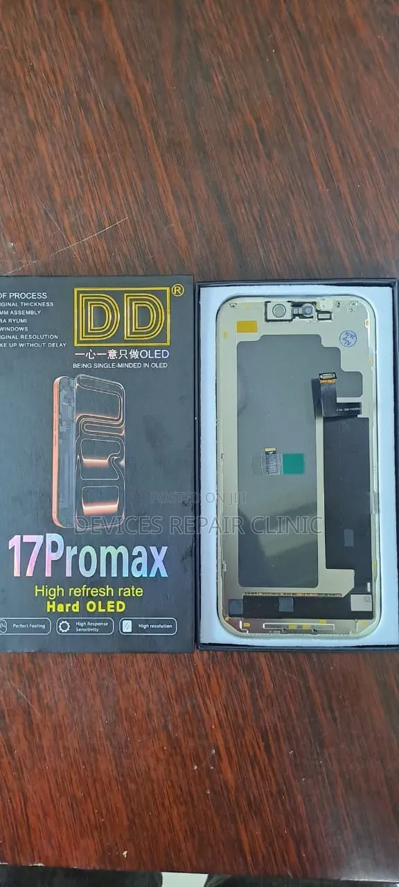Dd Oled Screen for iPhone17 Pro Max