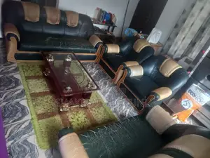 Neatly Used Full Set Home Leather Chair