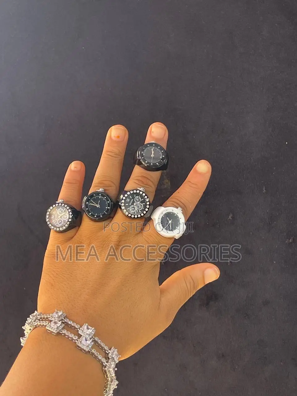 Men Ring Watch
