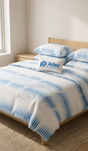 American Cotton Duvet Cover Set (Duvetcover,Bedsheetwith4pillowcases)