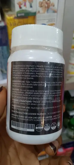 Women's Vaginal Probiotic + Prebiotic + Cranberry + D-Mannose
