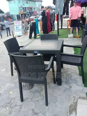 Plastic Chair and Table