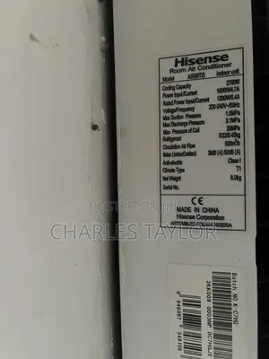 Clean Hisense 1hp Ac