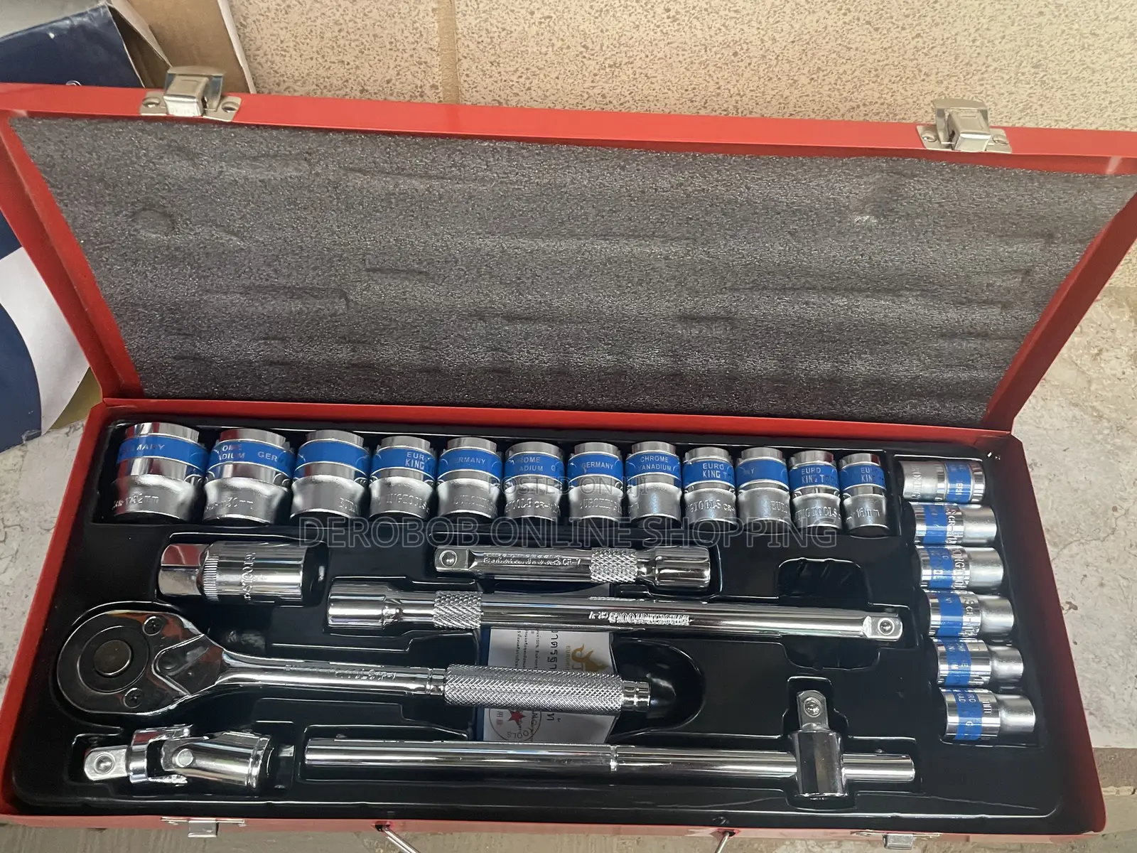 21-Pieces Socket Wrench Set