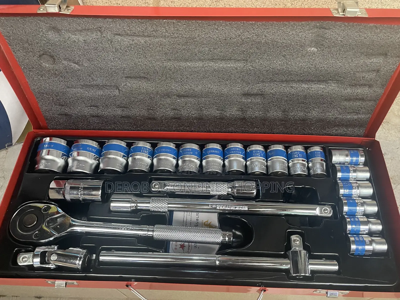 21-Pieces Socket Wrench Set