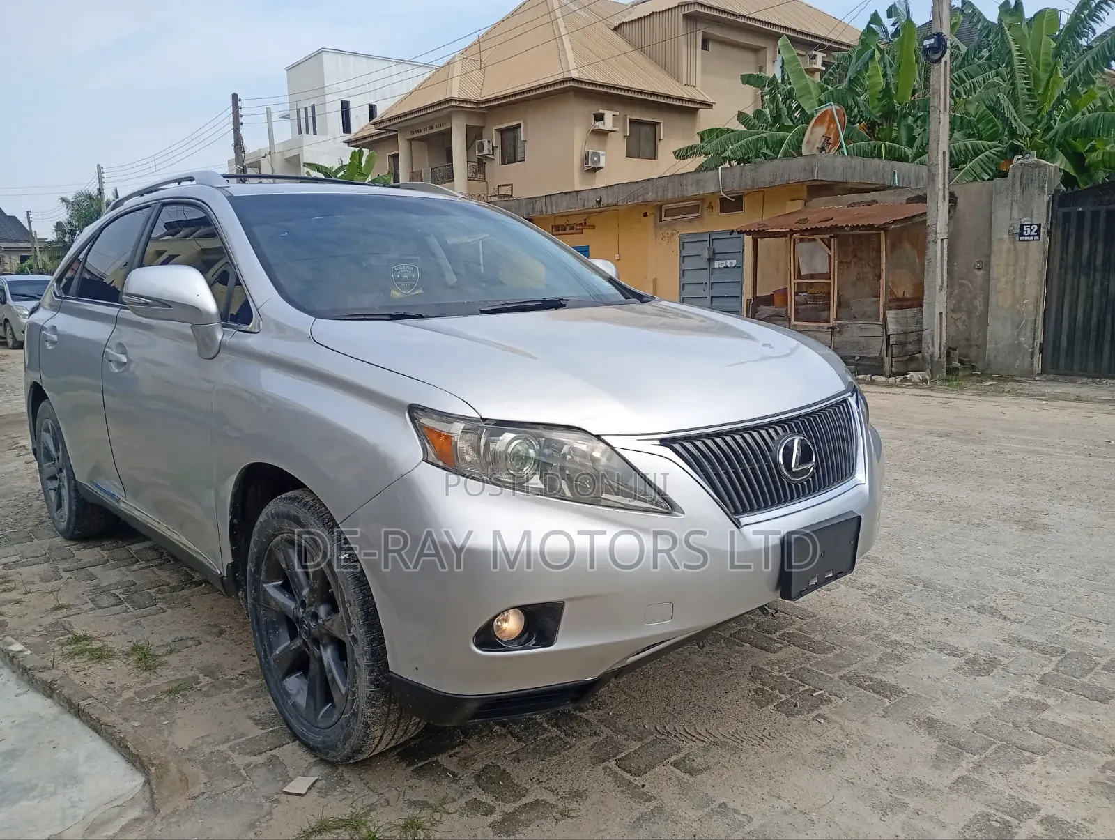 Lexus RX 2011 Silver