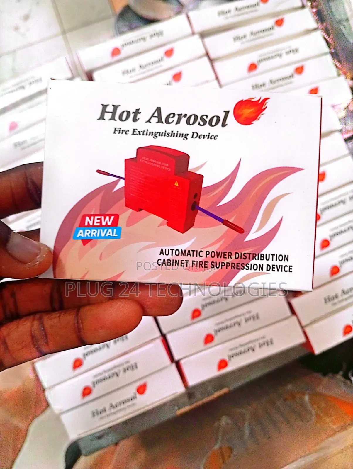 Hot Aerosol Automatic Fire Extinguishing Device