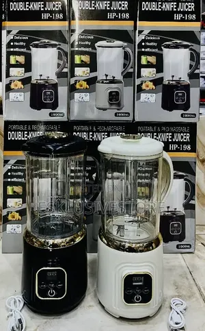Double Blade Rechargeable Blender