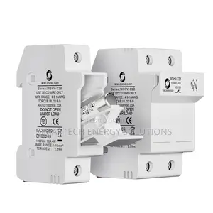 10x38mm 1p Pv Array 1000v 10a 16a 30a 32a Solar Dc Fuse Holder Base