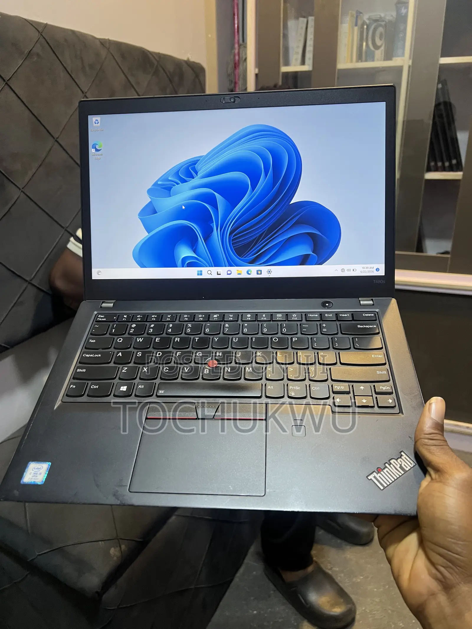 Laptop Lenovo ThinkPad T480s 8GB Intel Core i5 SSD 256GB