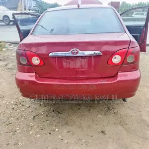 Toyota Corolla 2005 Red