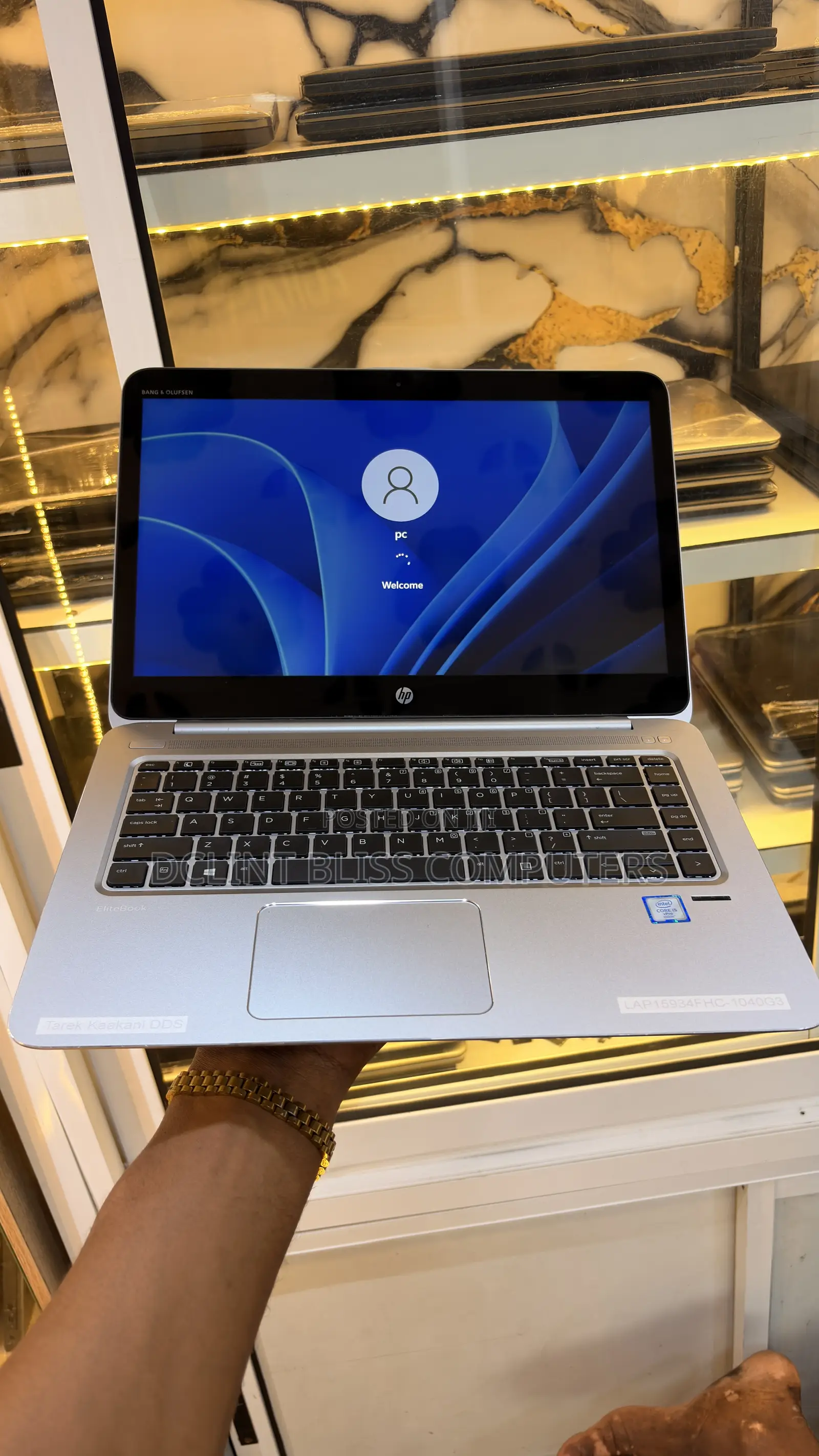 Laptop HP EliteBook Folio 1040 G3 8GB Intel Core i5 SSD 256GB