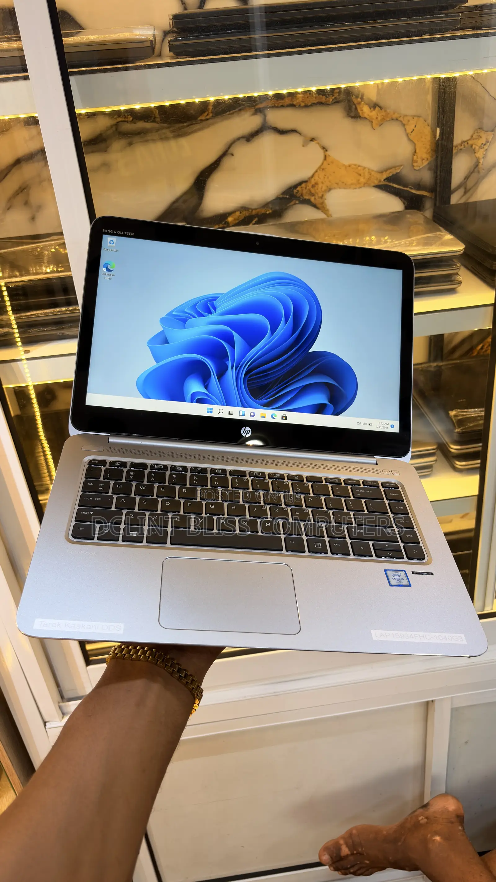 Laptop HP EliteBook Folio 1040 G3 8GB Intel Core i5 SSD 256GB