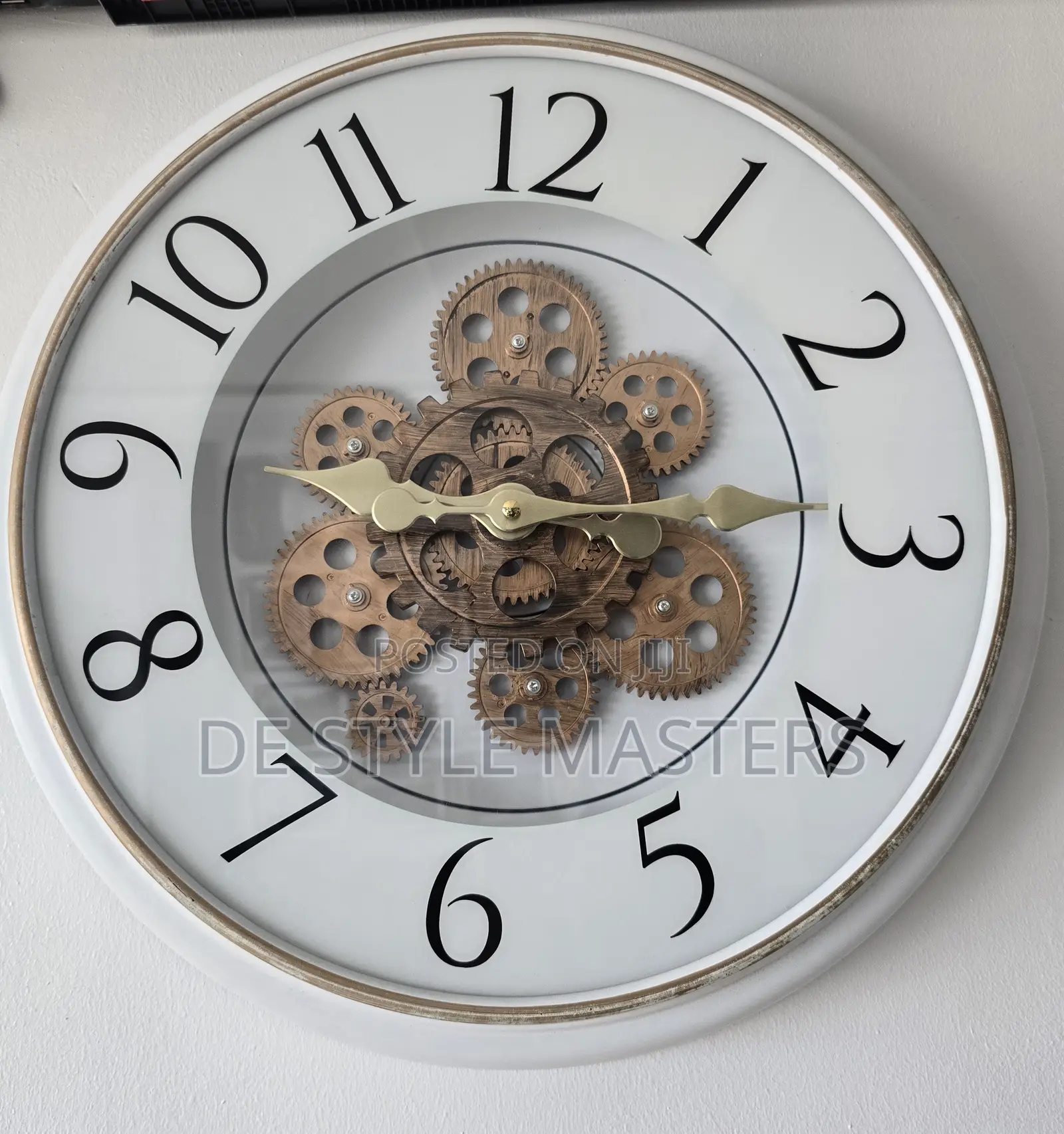 Vintage Gear Wall Clock