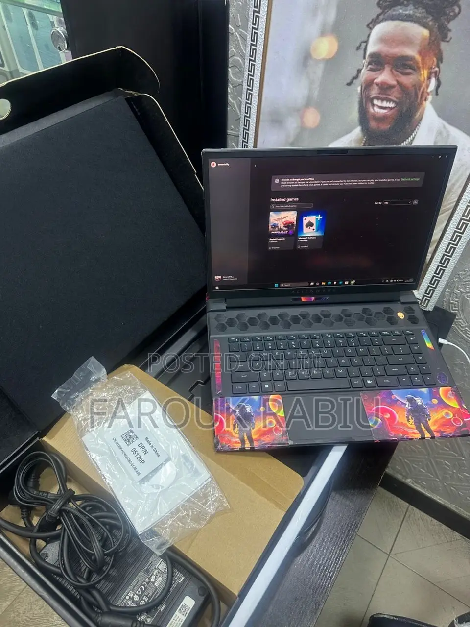 Laptop Alienware M16 R1 64GB Intel Core i9 SSD 4T