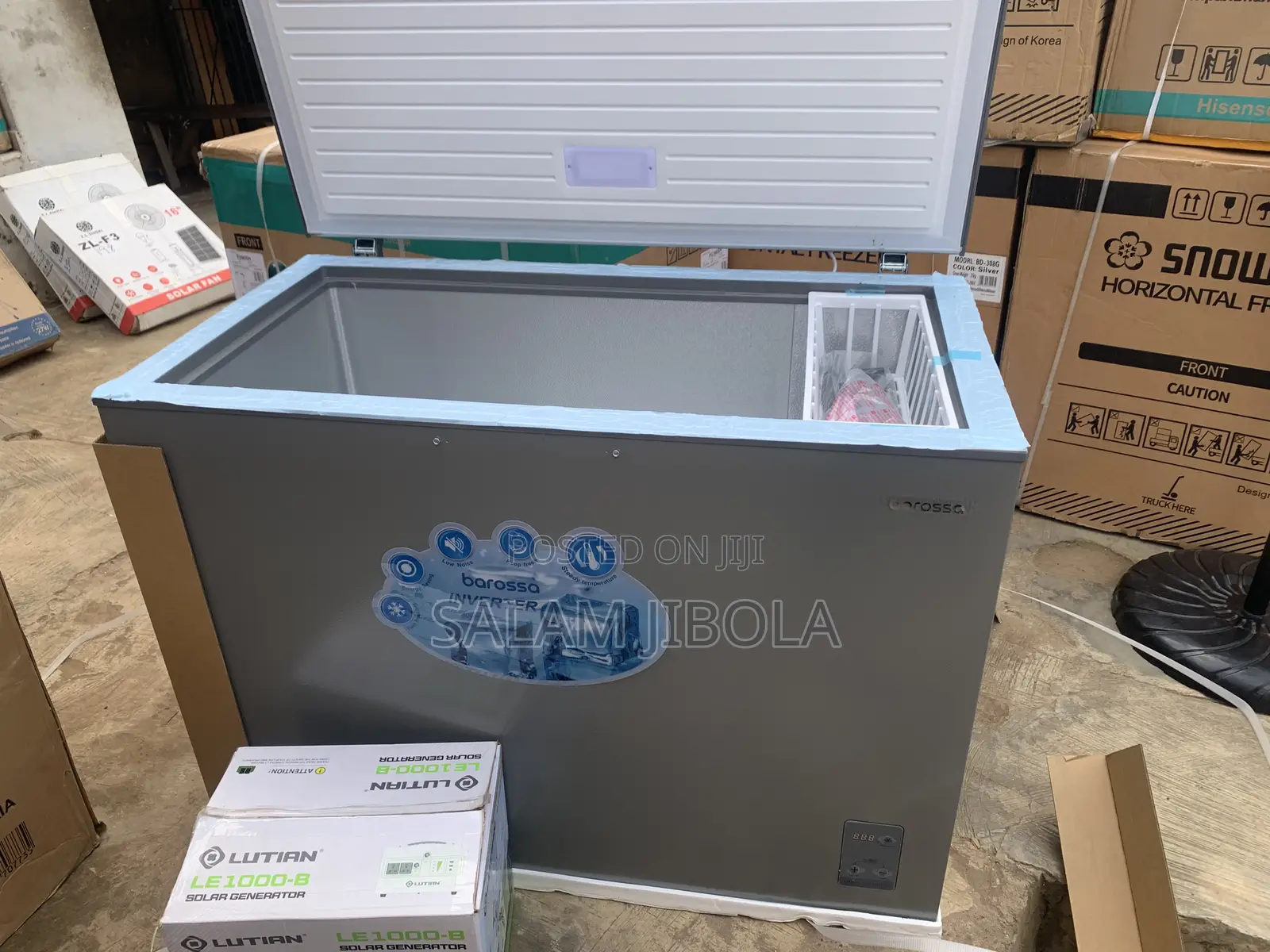 Aeon Inverter Freezer With Solar Power