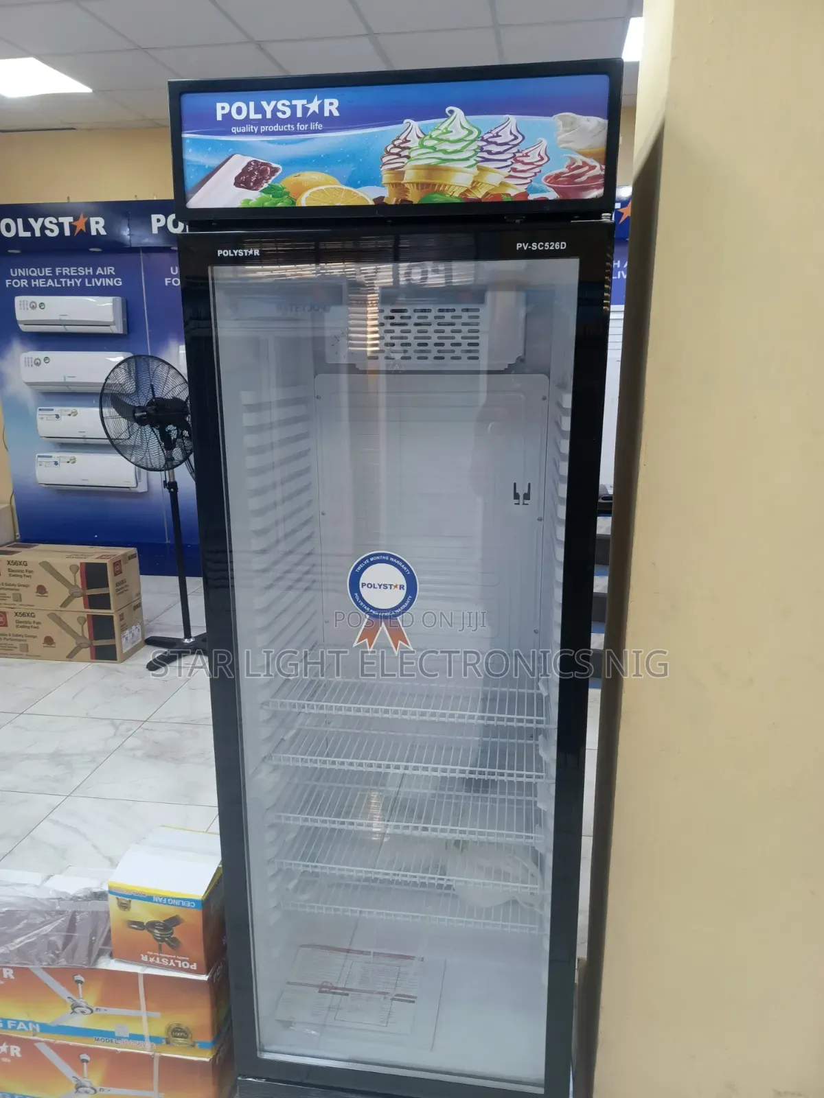 Chillers Fridge Polystar Model 526l