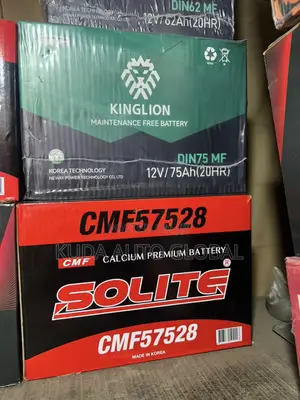 Power Battery Kinglion 12v 75ahs for Cars 