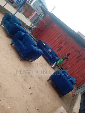 A Set of Sofas Cushion Back