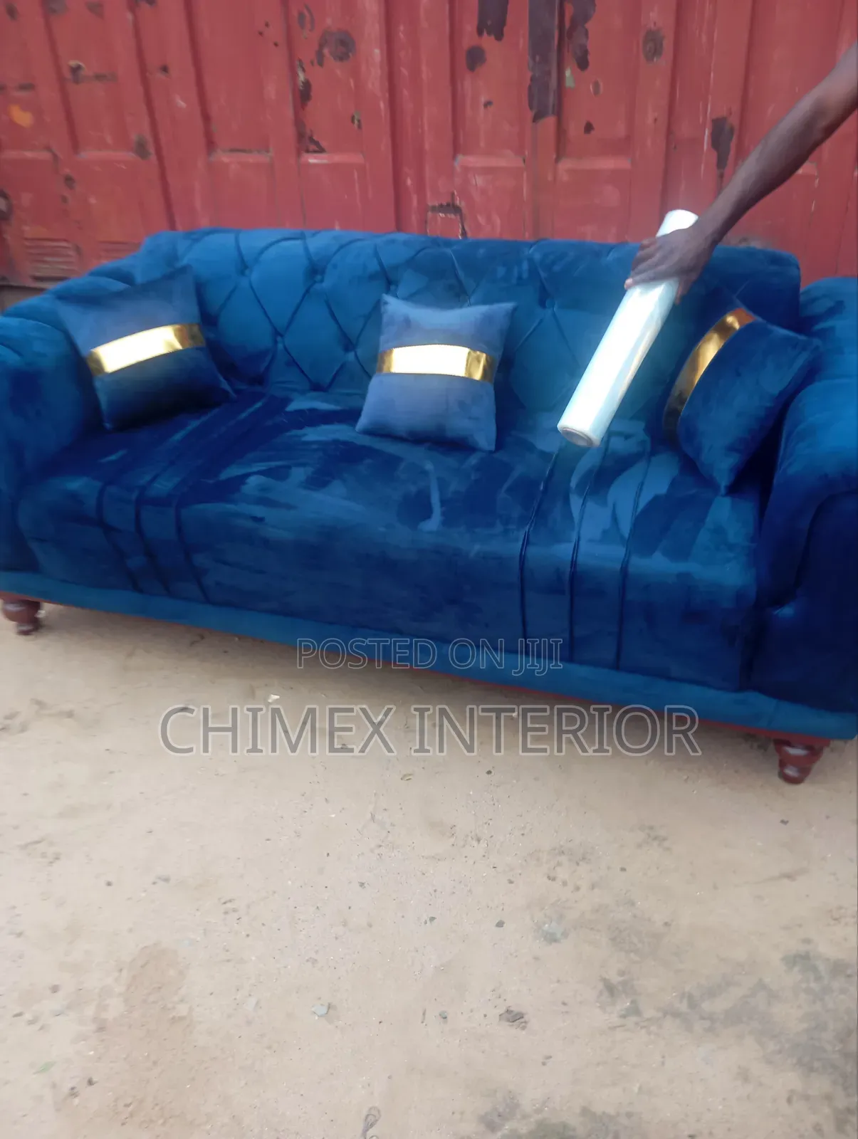 A Set of Sofas Cushion Back