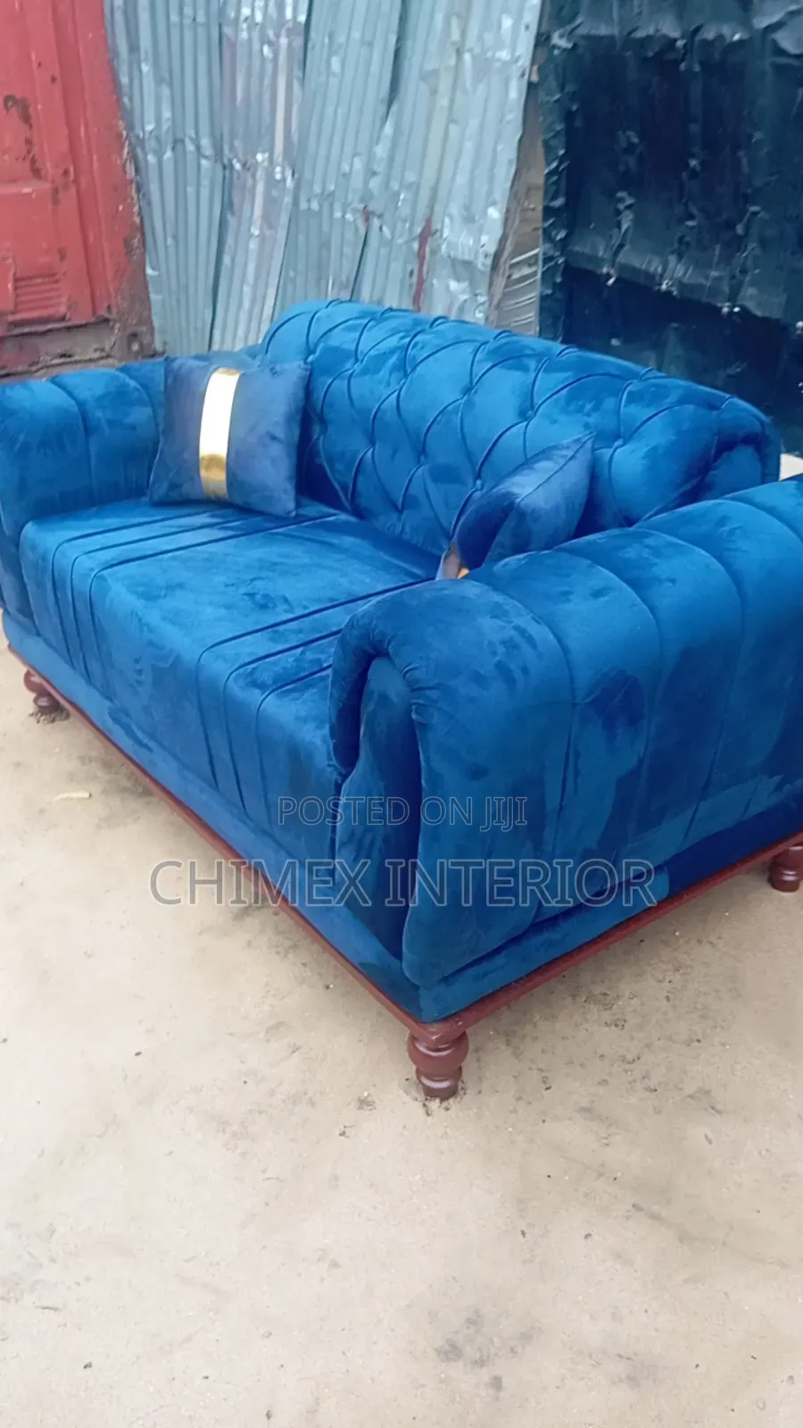 A Set of Sofas Cushion Back