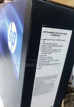 New Laptop HP OmniBook Ultra Flip 14" 16GB Intel Core Ultra 7 SSD 1T