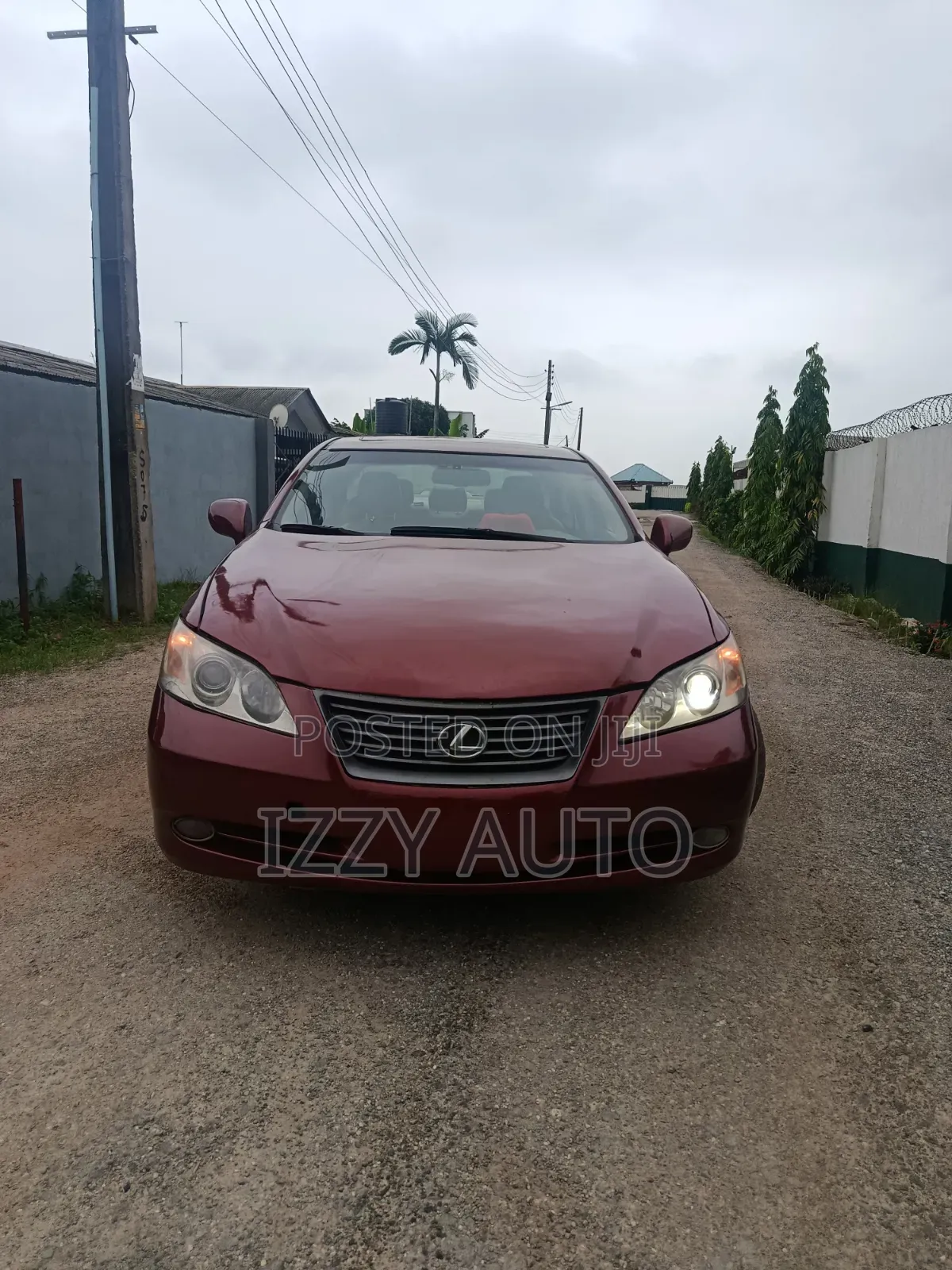 Lexus ES 350 2008 Red