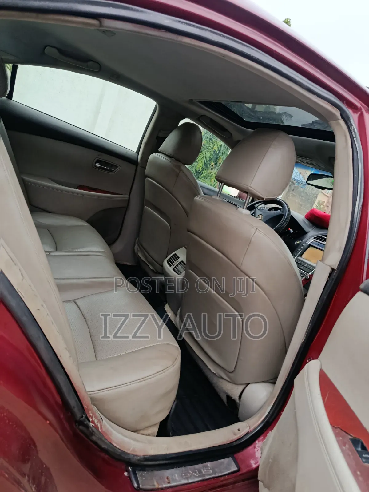 Lexus ES 350 2008 Red