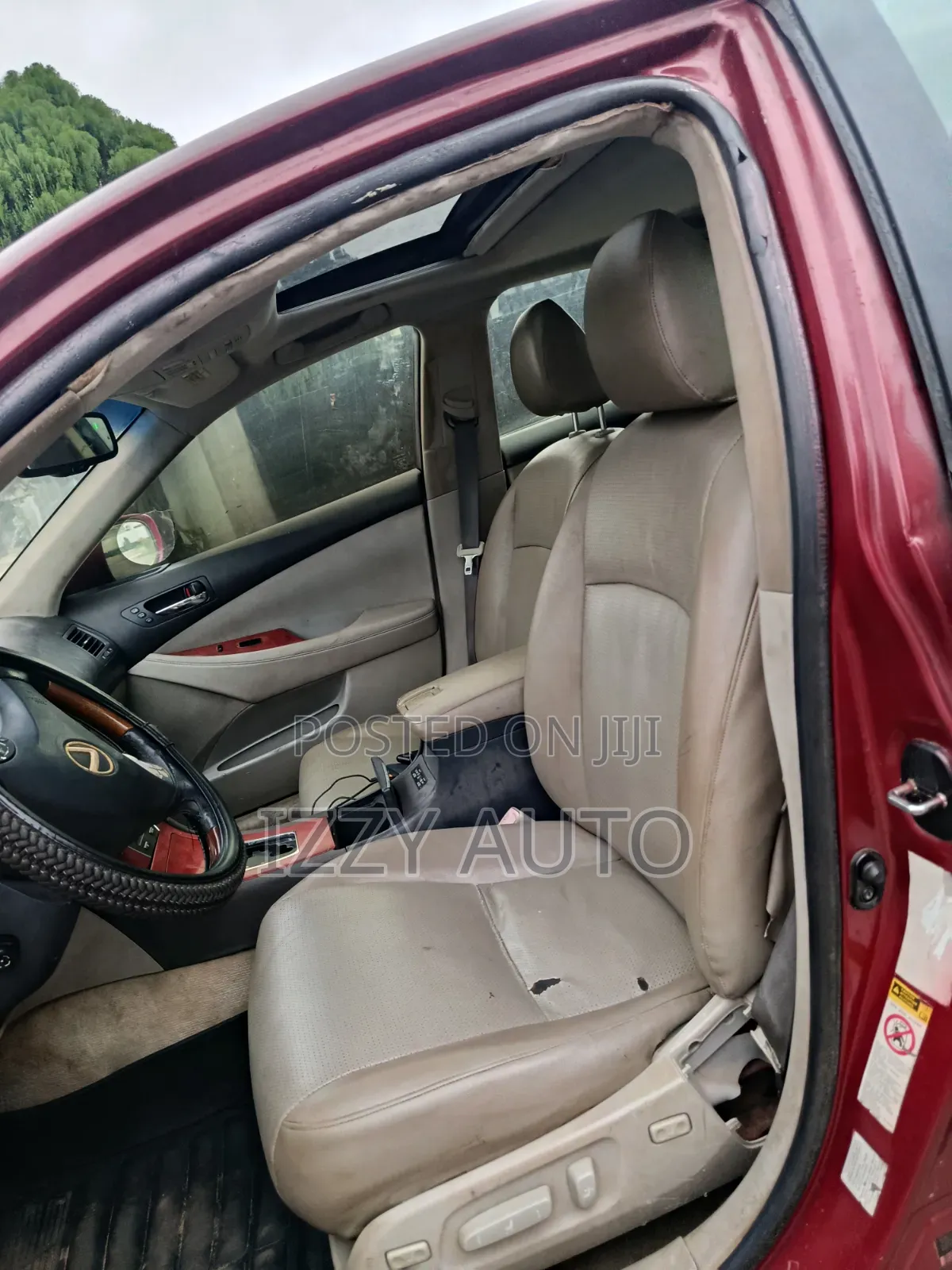 Lexus ES 350 2008 Red