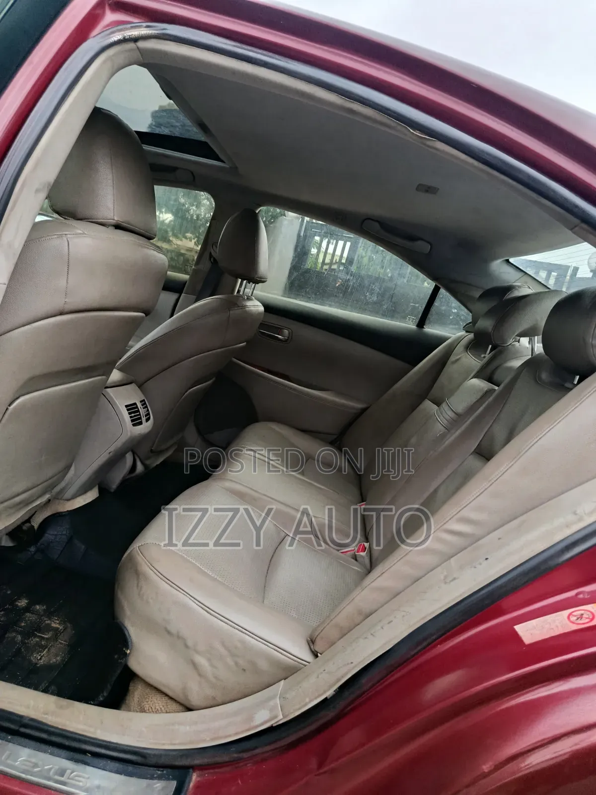 Lexus ES 350 2008 Red