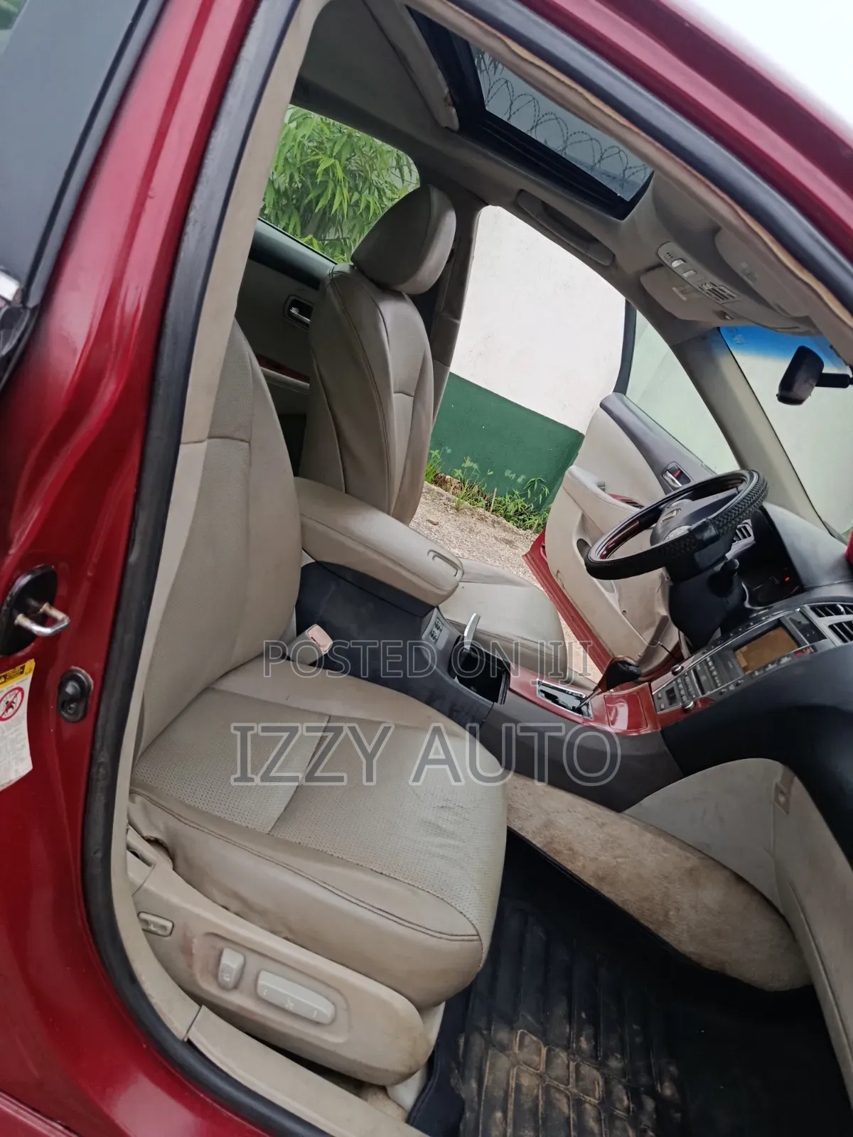 Lexus ES 350 2008 Red
