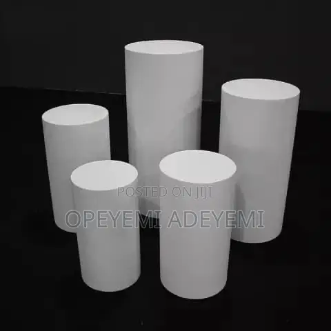 Wooden Round Plinths for Sale