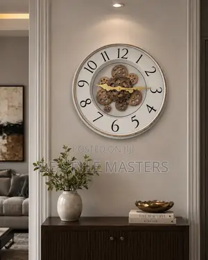 Vintage Gear Wall Clock