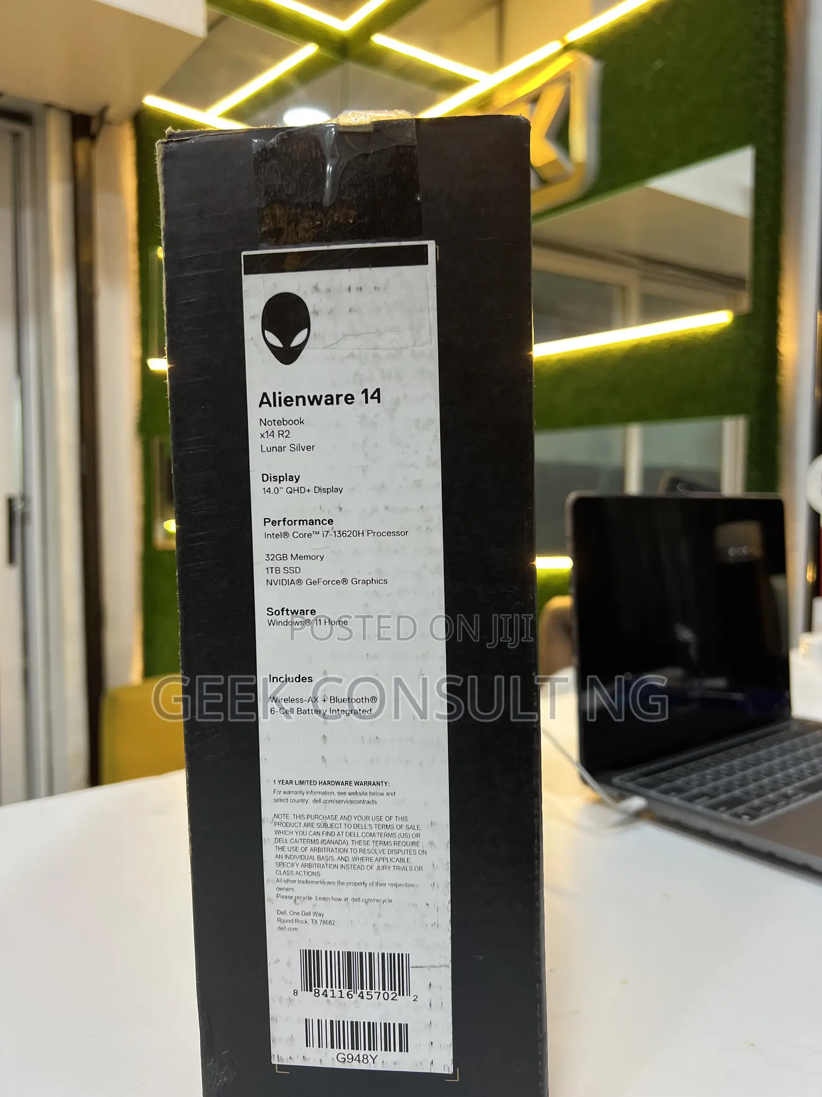 Laptop Alienware X14 32GB Intel Core i7 SSD 1T