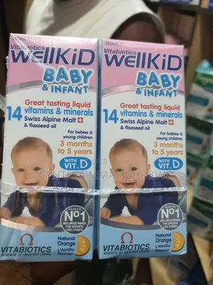 Vitabiotics Wellkid Baby Infant Liquid, a Multivitamin