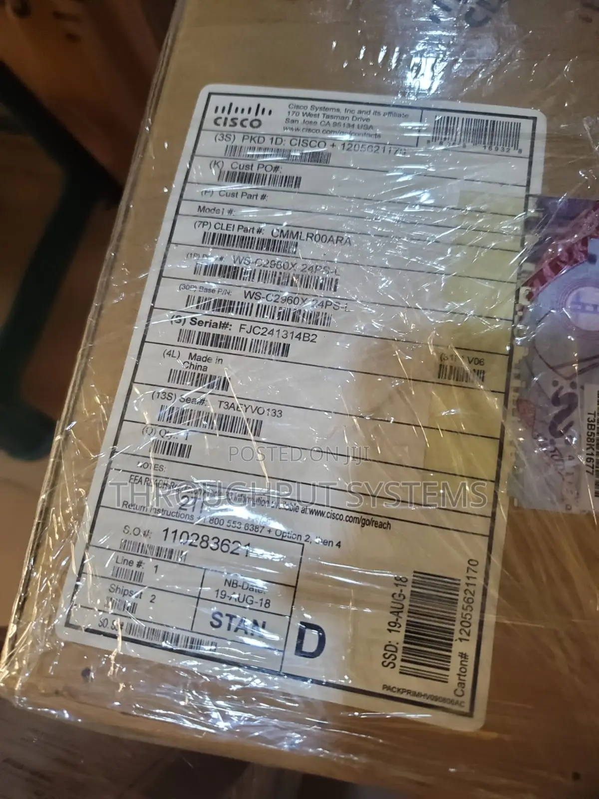 Cisco C2960x-24ps-L