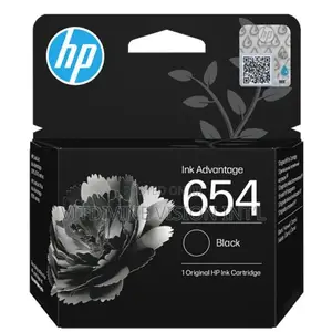 Hp 654 Black Ink Advantage Cartridge