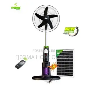 Iwin 18 Inches Rechargeable Standing Fan With Mosquito Killer