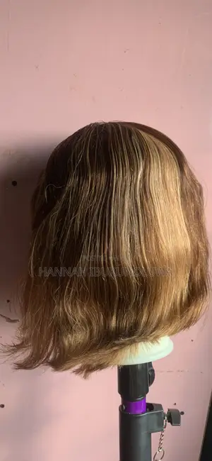 Thrift 10inch SDD Bob Wig 4by4 Closure