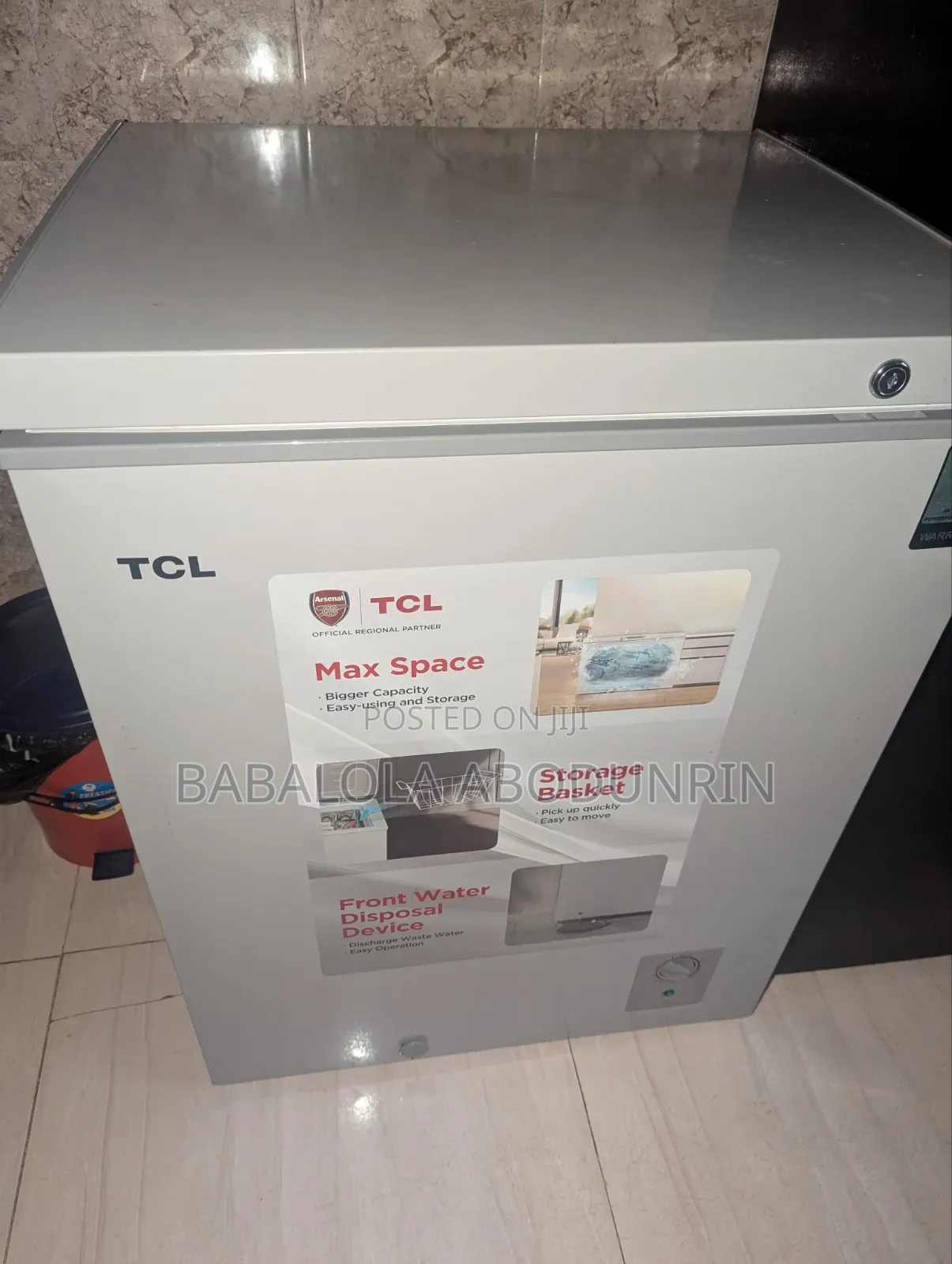 TCL Freezer 100liter